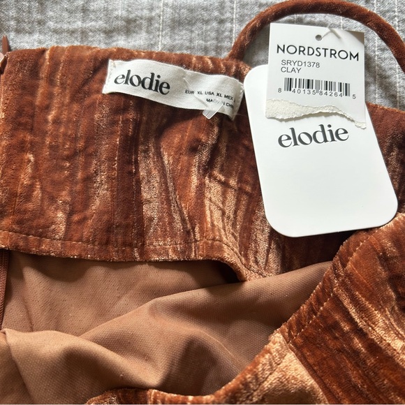 Nordstrom Elodie Velvet dress large nwt - Picture 10 of 14